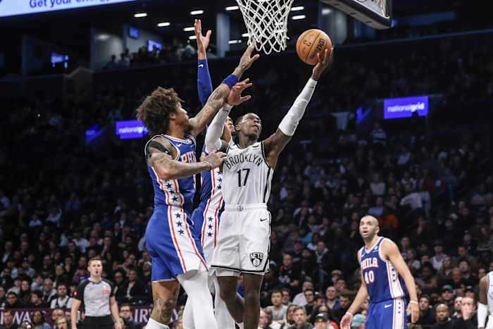 Brooklyn Nets guard Dennis Schroder